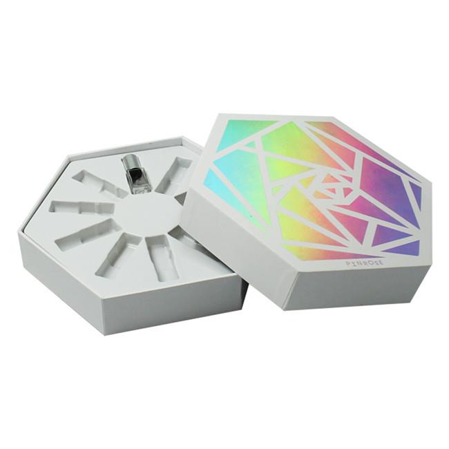 hexagon cosmetic box