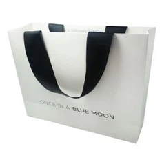 Ağ kağız torbaları əl istehsalı hədiyyə çantası